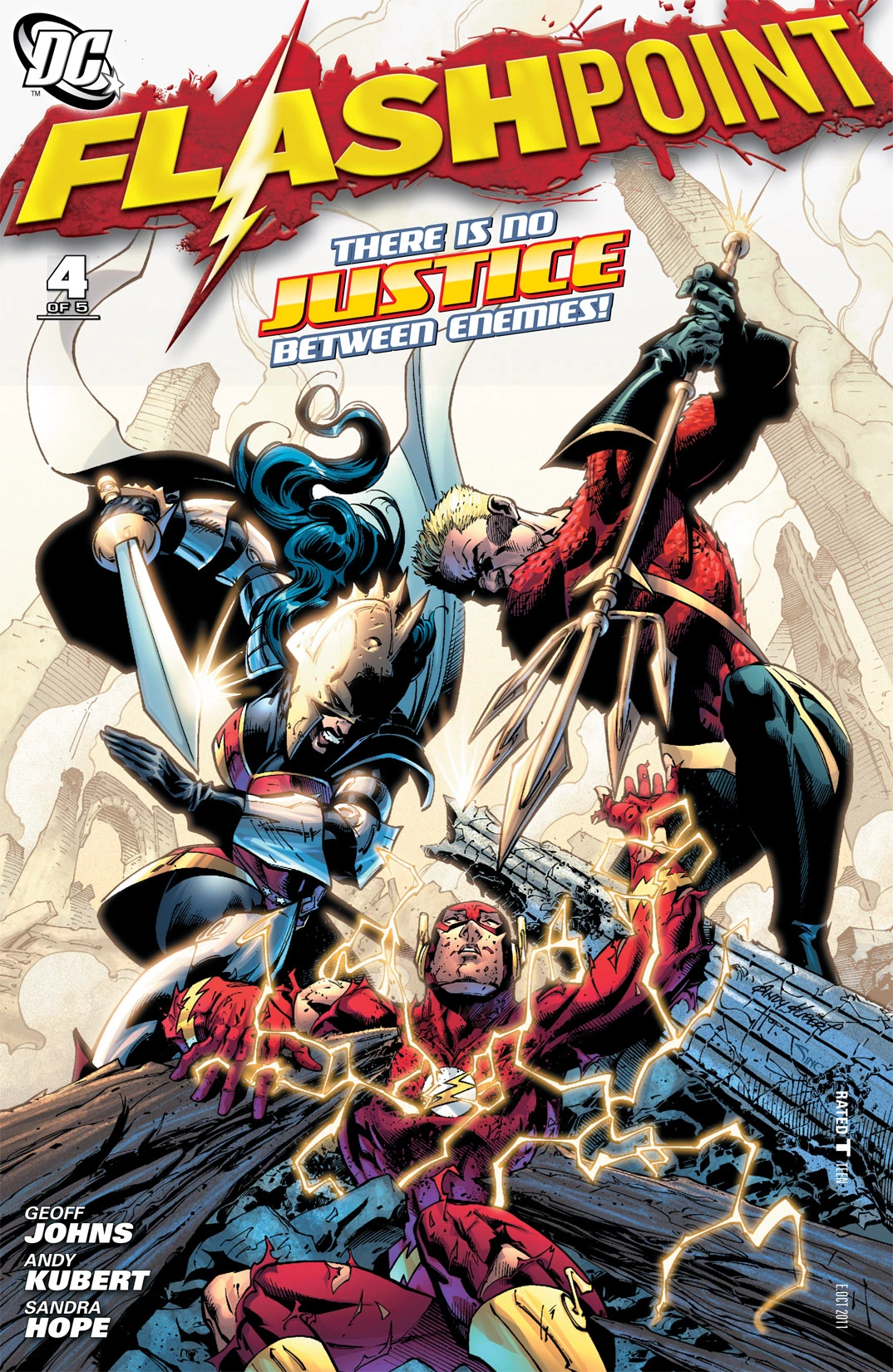 Flashpoint #4 (DC, 2011 — Cover A) cover